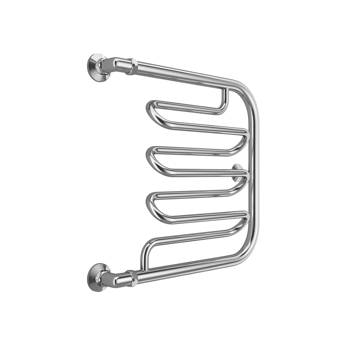 Полотенцесушитель водяной "фокстрот-лиана aisi" 500*500 (хром) "terminus"