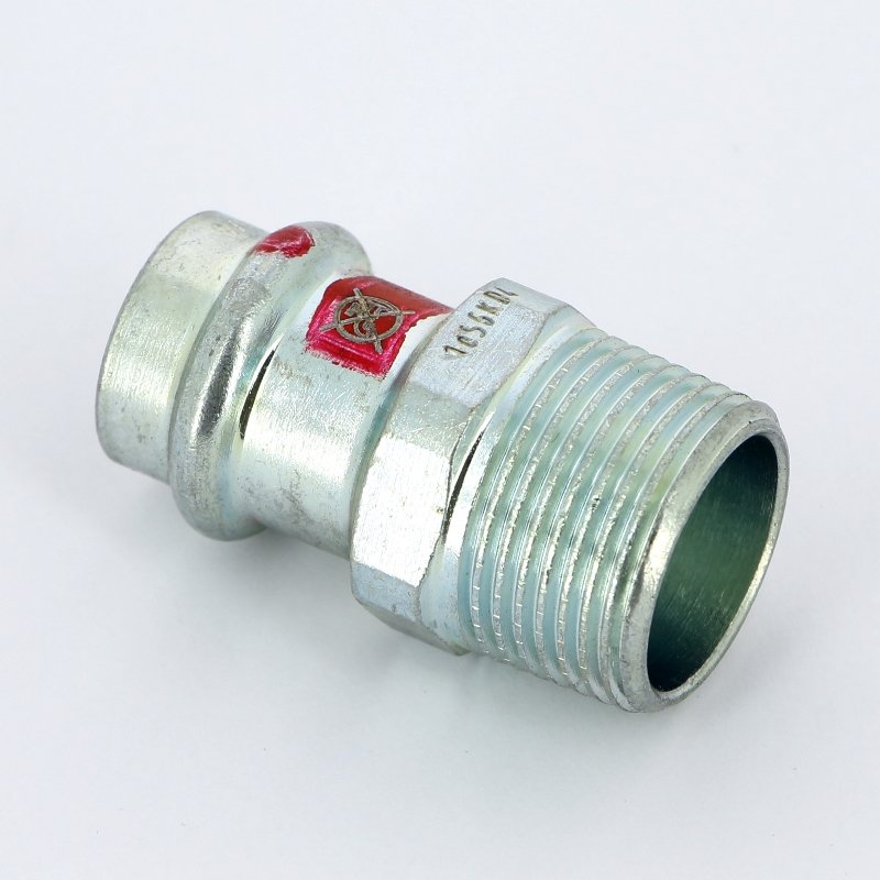 Муфта пресс-Н 18x3/4" оцинкованная сталь Prestabo VIEGA