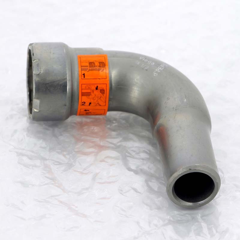 Угол-вставка 45 град. пресс оцинкованная сталь Megapress VIEGA 1/2"