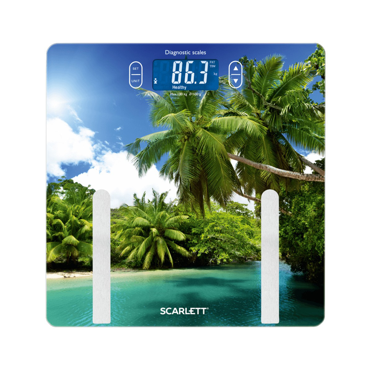 Весы напольные электронные sc-bs33ed12 диагностические (1/6) "scarlett"