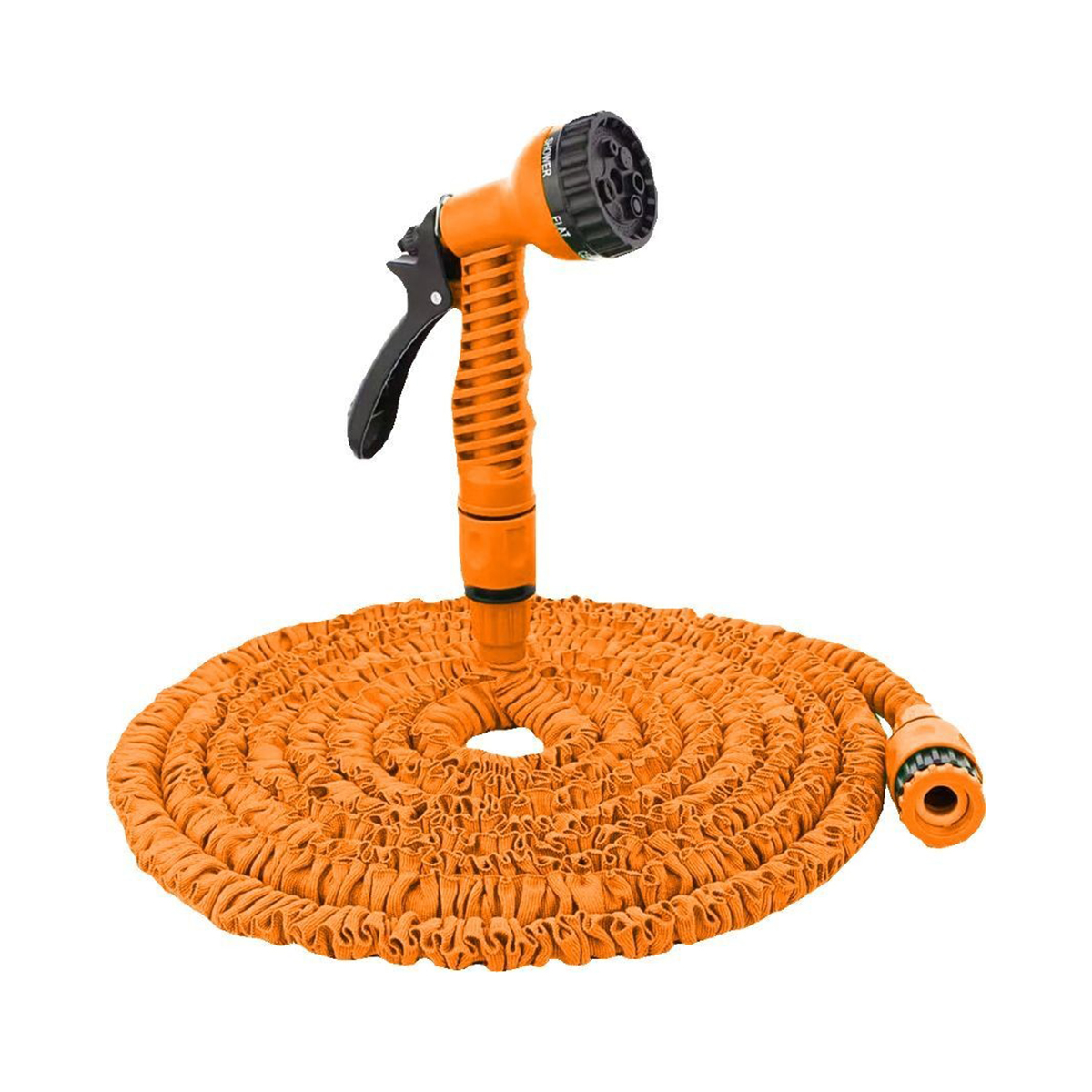 Набор для полива с растягивающимся шлангом 22 м (1) "вихрь"