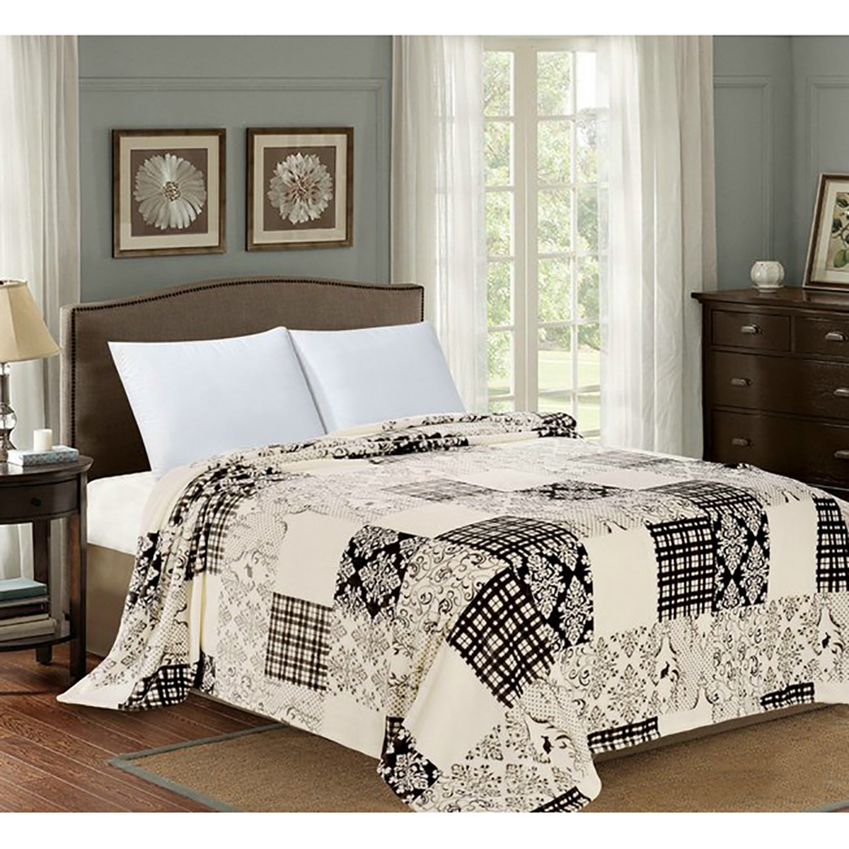 Плед велсофт st-190  180*200 см (1/8) "sonnet"