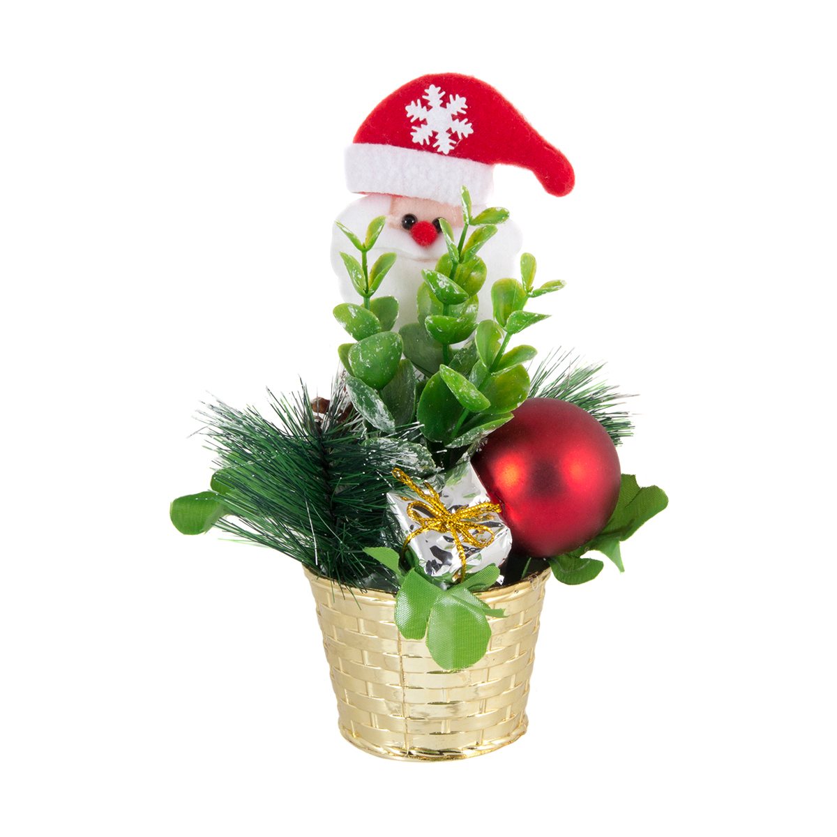 Композиция новогодняя  sycb17-146  22 см (1/80) "волшебная страна"