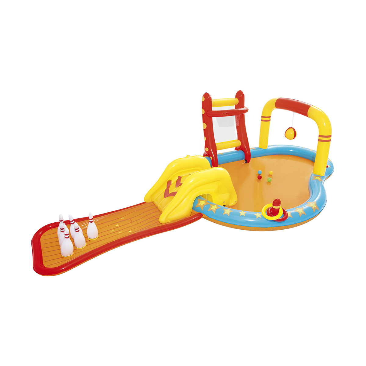 Бассейн надувной "маленькие чемпионы" 435 х 213 х 117 см, 314 л (1/2) "bestway" 53068