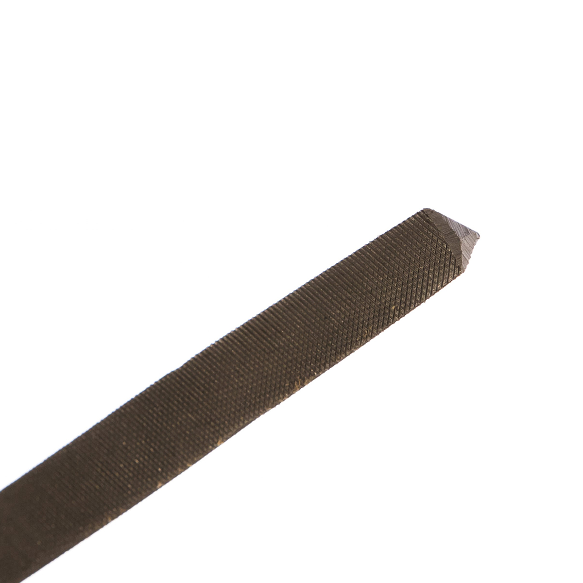 Напильник трехгранный по металлу 200 мм дерев. рукоятка (1/10) "вихрь"