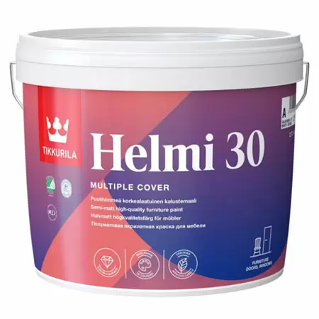 Tikkurila Helmi 30 / Тиккурила Хелми акрилатная краска для мебели