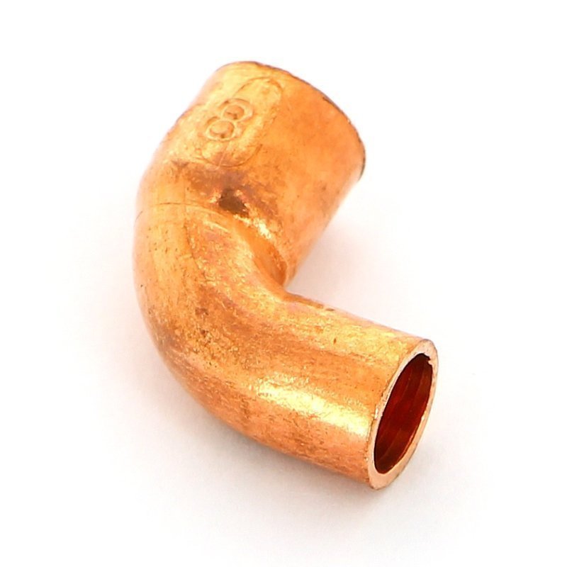 Угол однораструбный 90° VIEGA пайка 8 мм медный