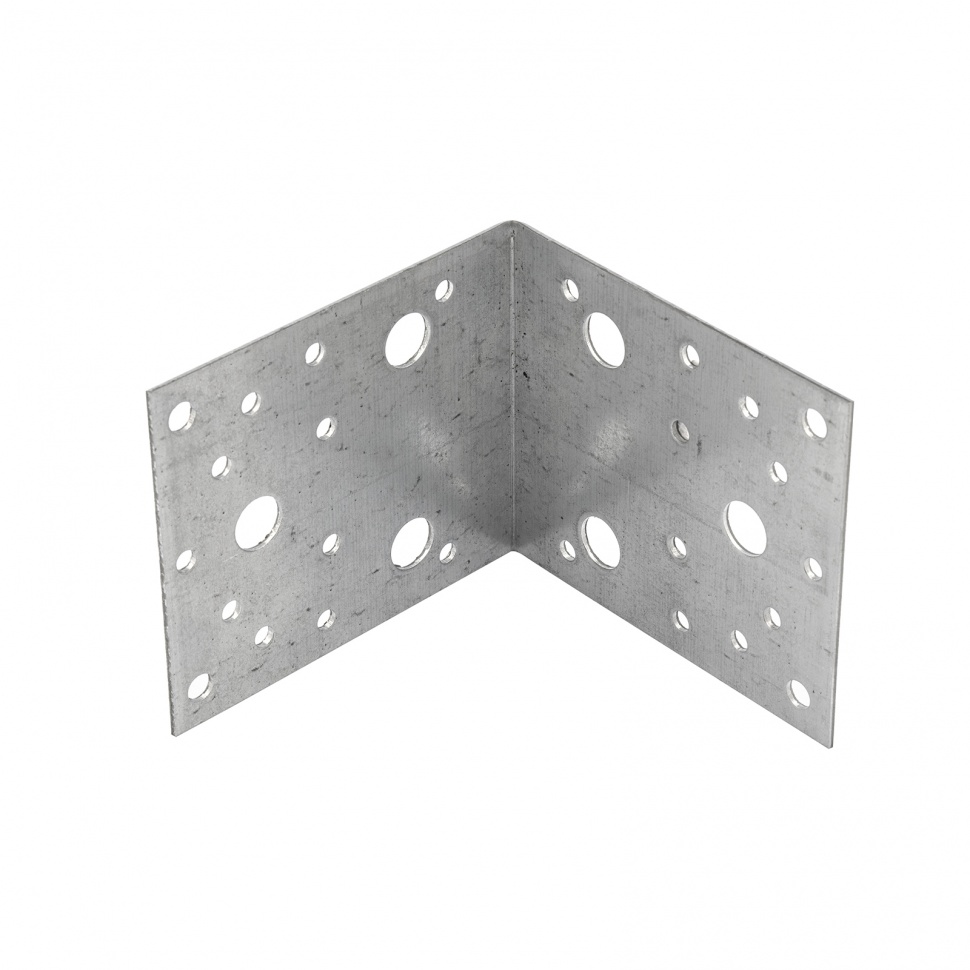 Крепежный уголок 2 мм, КU 105 x 105 x 90 мм Сибртех (46406)