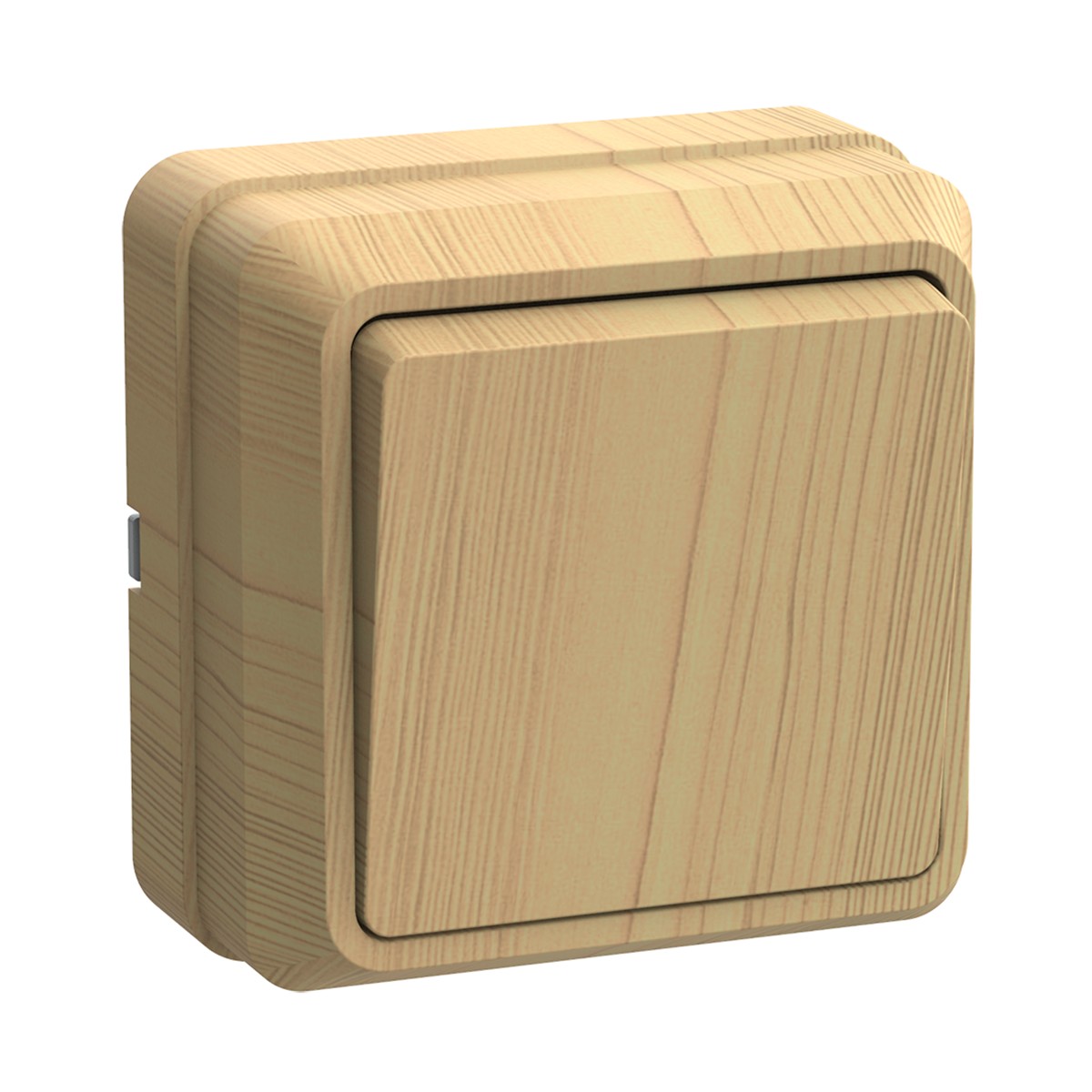 Выключатель открыт. уст. "октава" 1 кл. вс20-1-0-ос, 10а, сосна (1/36/432) "iek"