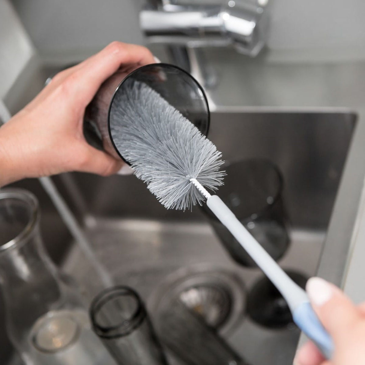 Ерш для мытья бутылок "bacteria stop" (1/6) "york"