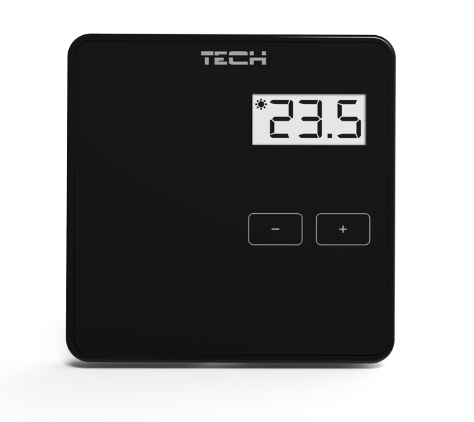 Термостат электронный проводной двухпозиционный TECH ST-294v1 черный