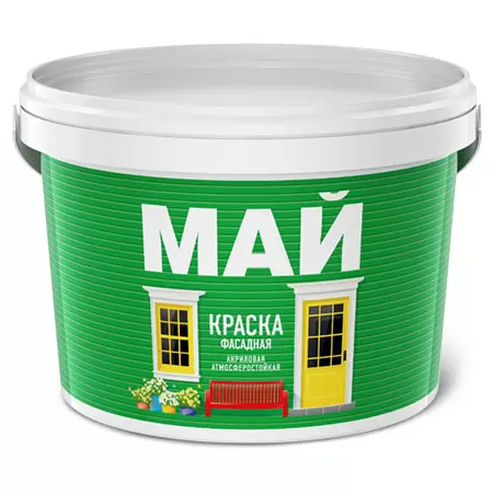 Май краска фасадная акриловая