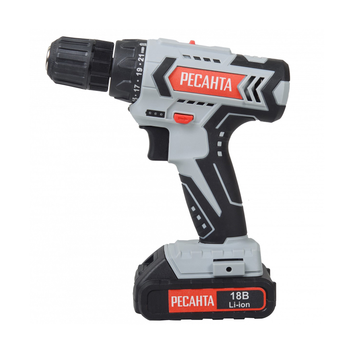 Дрель-шуруповерт аккум. да-18-2лк "ресанта"