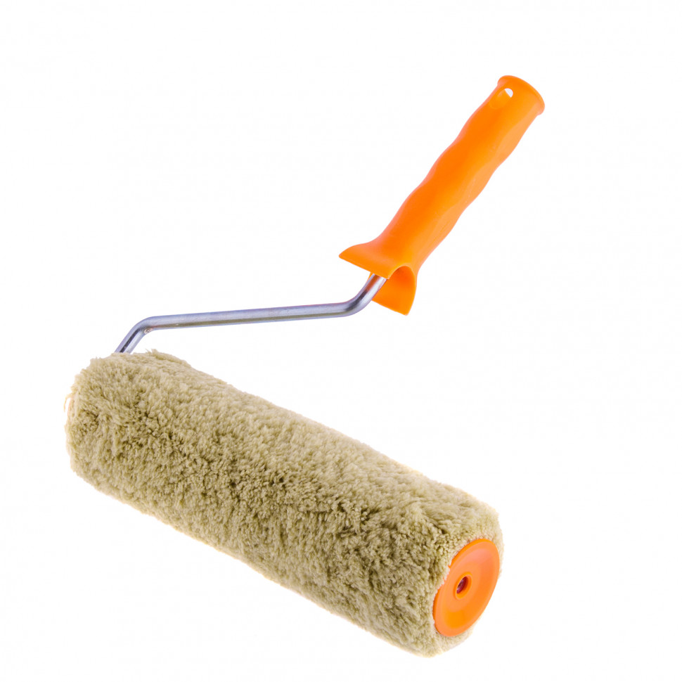 Валик "Фасадные работы", 250 мм, ворс 18 мм, D 48 мм, D ручки 8 мм, полиакрил, полиэстер Сибртех (80175)
