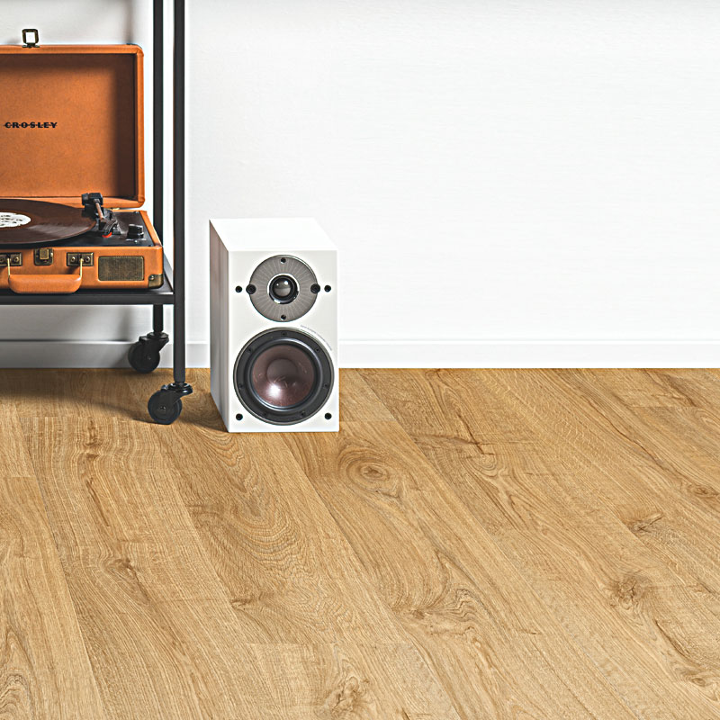 ПВХ-плитка Quick-Step Alpha Vinyl Medium Planks AVMP 40088 Дуб осенний медовый