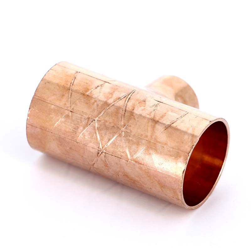 Тройник переходной под пайку 35 х 22 х 35 мм VIEGA медный