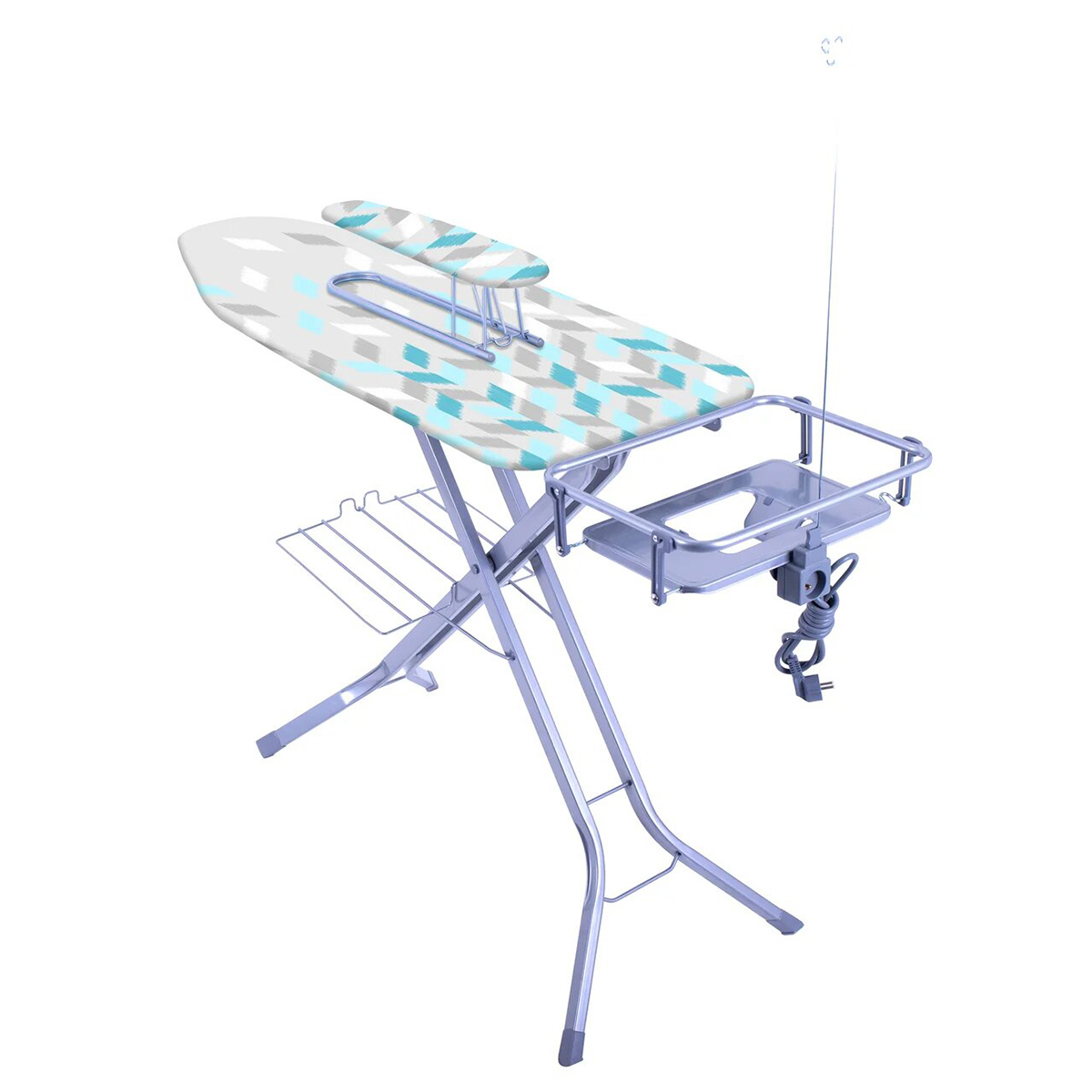 Доска гладильная "professional" 130 х 48 см  35748w (1/2)  металл.сетка "eurogold"