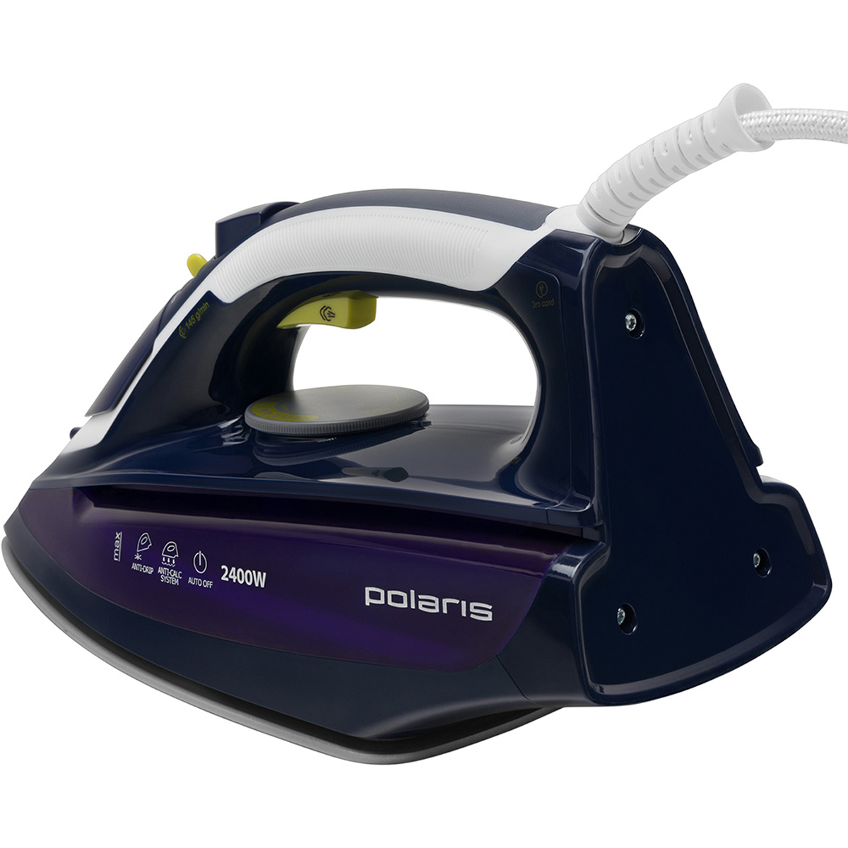 Утюг pir 2480ak 3m 2400 вт подошва керамич. (1/6) "polaris"