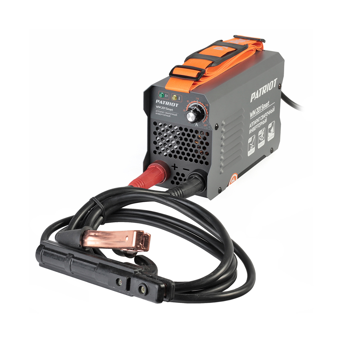 Сварочный аппарат wm 201smart mma  8,3 квт (1/4) "patriot" 605302137