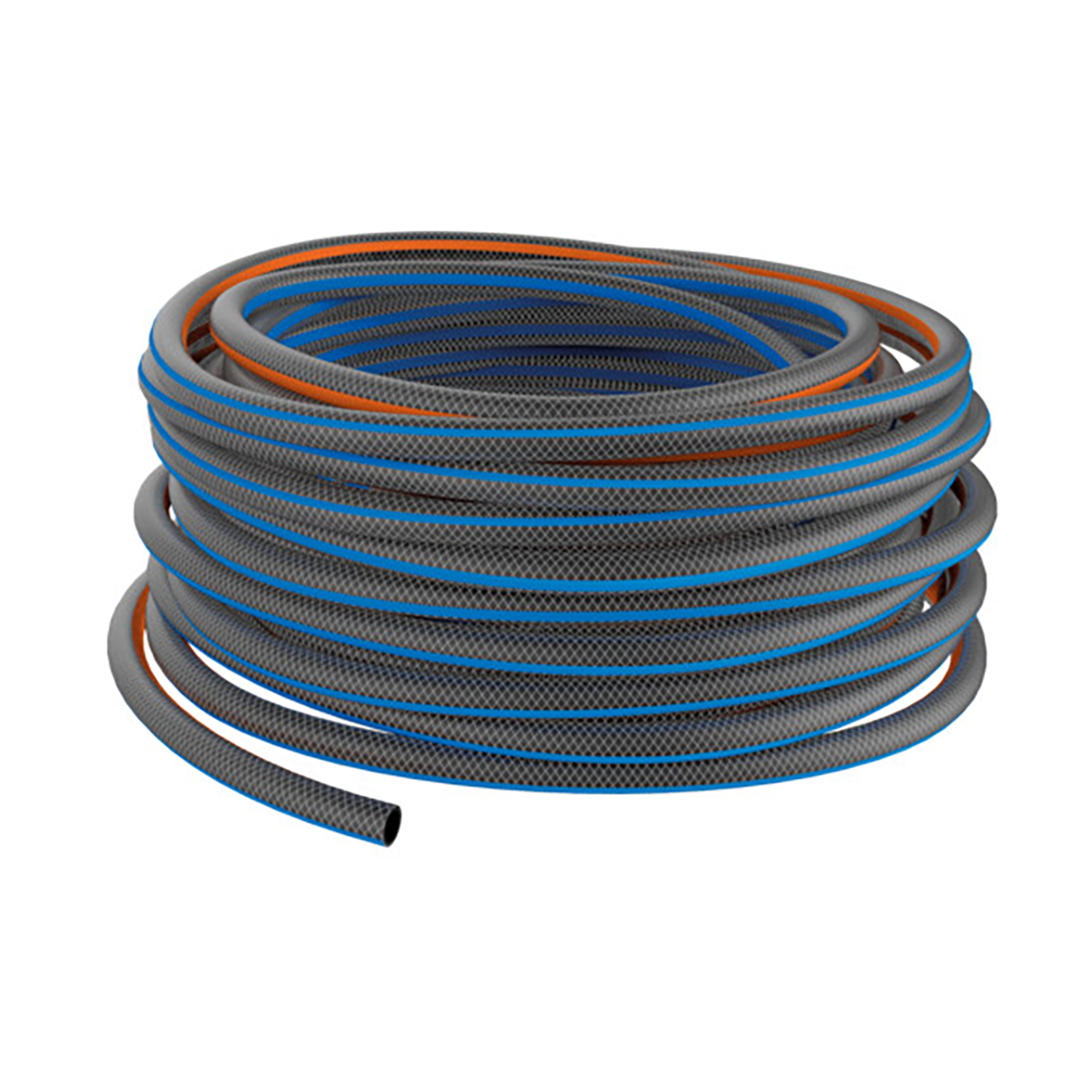 Шланг пвх 1/2" армиров. q4 50 м (1/2) "fiskars" 1027106