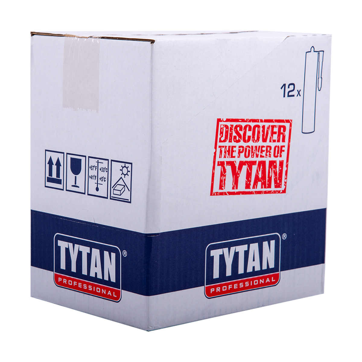 Герметик для кровли каучуковый коричневый 310 мл (12) "tytan professional"