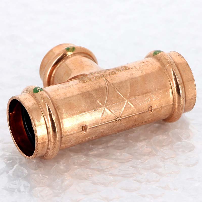 Тройник пресс медный Profipress VIEGA 28х22х28