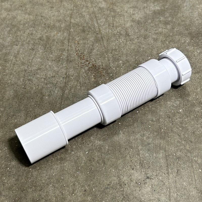 Труба McALPINE гофрированная L=243-330 мм, 50 мм, вход 1 1/2", выход 40/50 мм