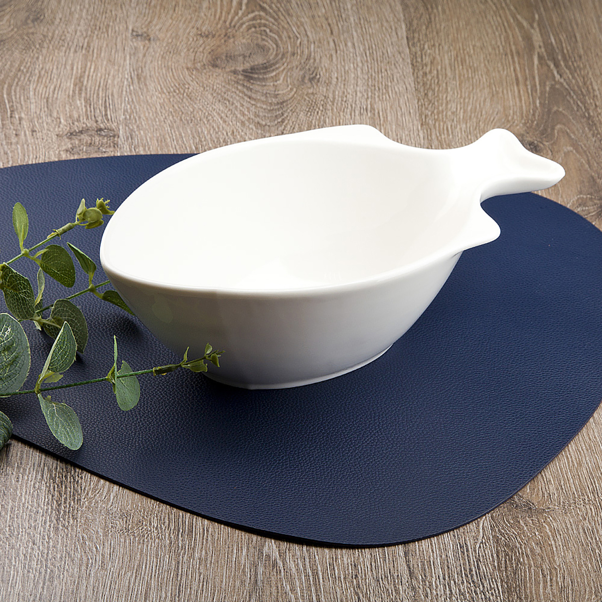 Салатник "маршмеллоу" 26*15*8,5 см, 850 мл, фарфор (1/3/24) "nouvelle home" 0530273