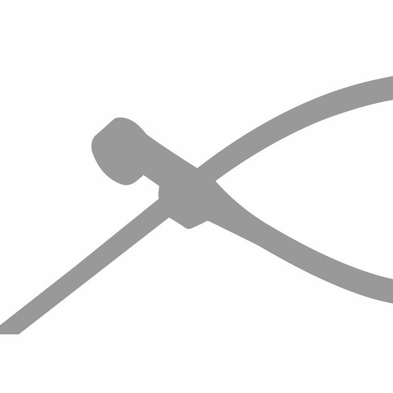 Хомуты нейлон под винт 3,6 х 150 мм (набор 100 шт.), серые (1/10/100) "rexant" 07-0154-3