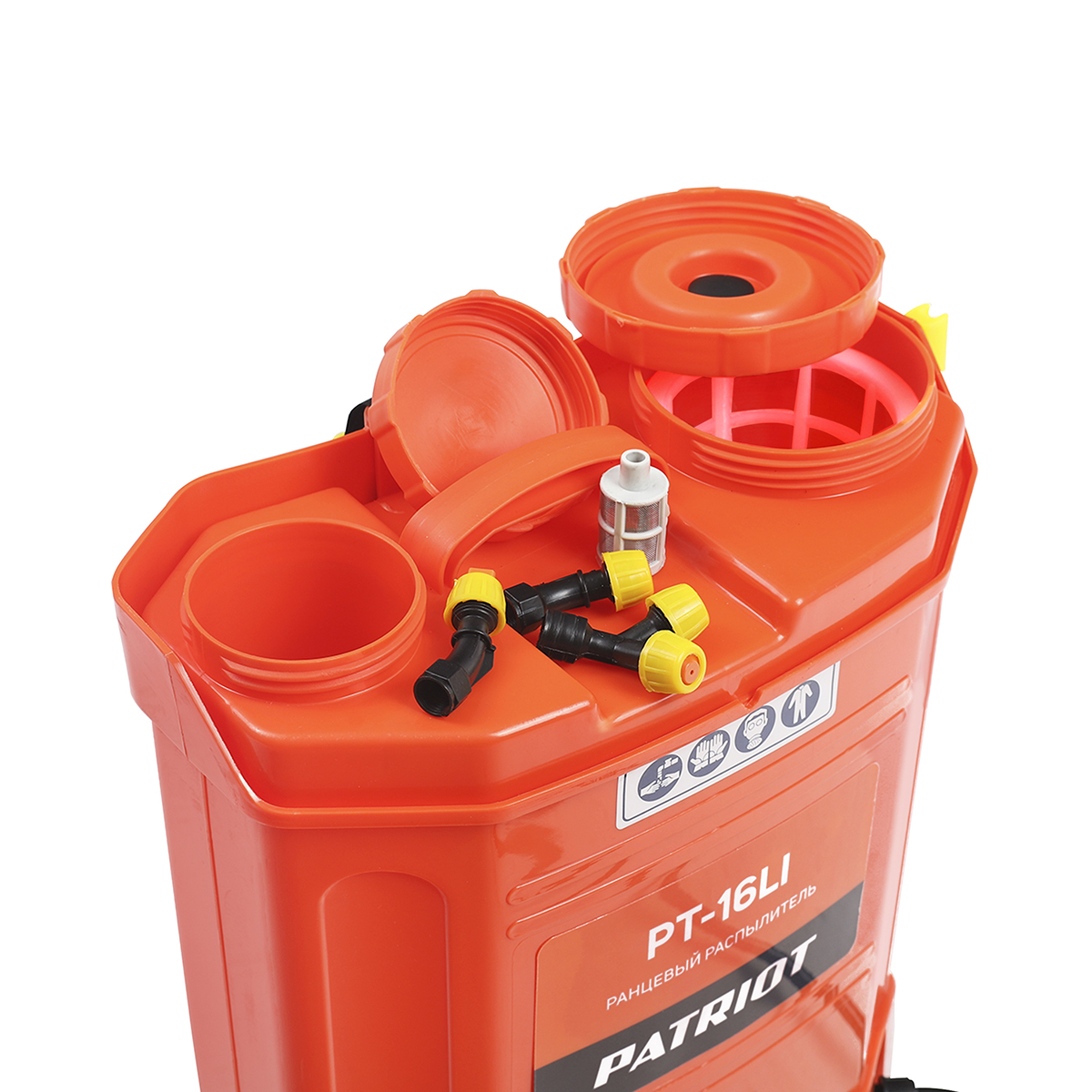 Опрыскиватель аккум. ранцевый pt-16li 16 л (1) "patriot" 755302520