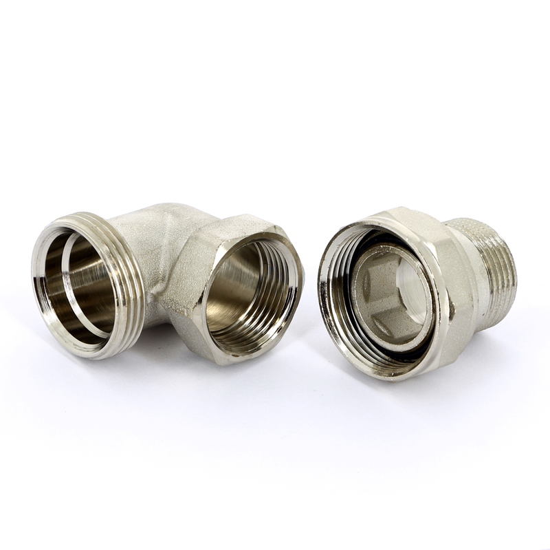 Американка угловая с прокладкой O-RING 1" x 1" ВН никель UNI-FITT