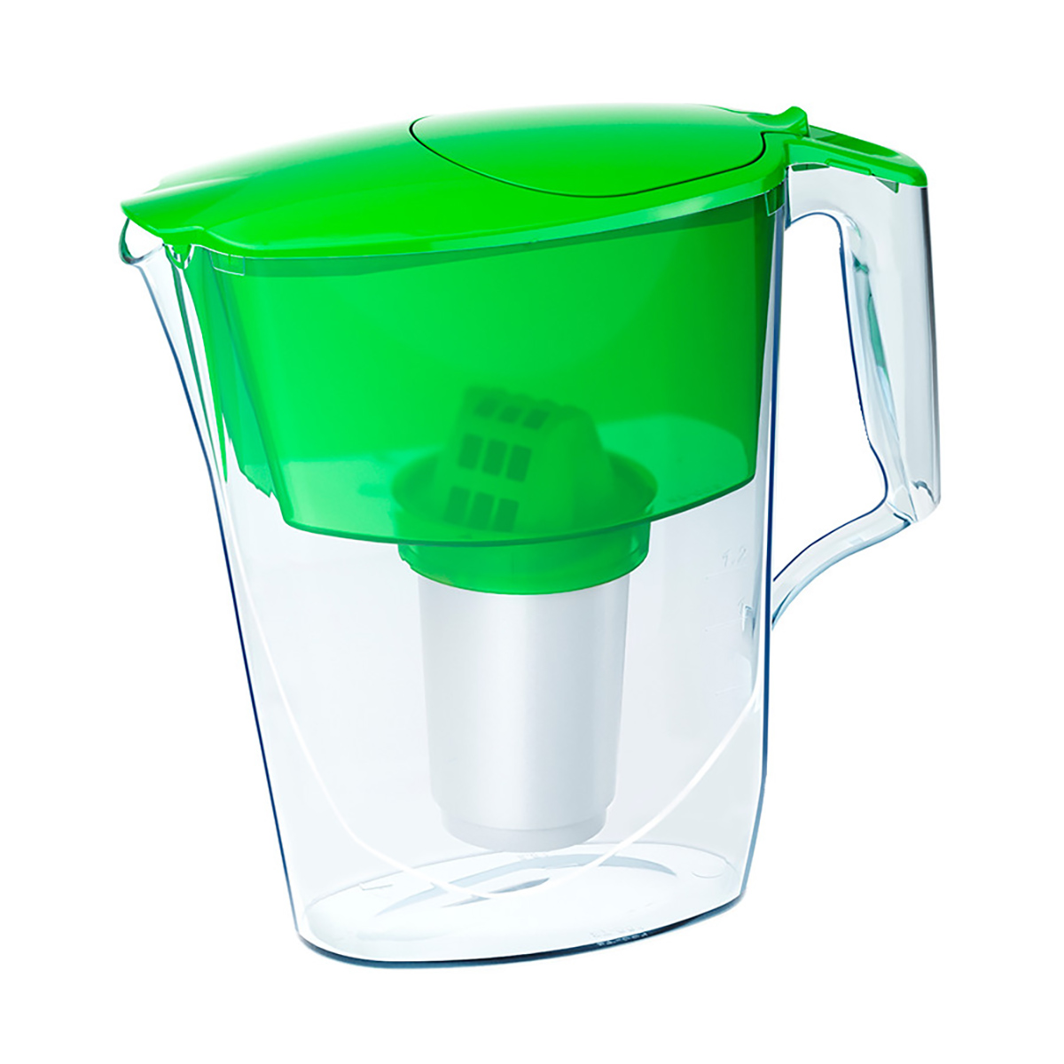 Фильтр-кувшин "ультра" модель p87а5f  2,5 л (зеленый) (1/7) "аквафор"