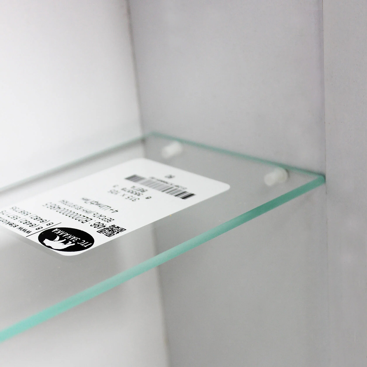 Шкаф с зеркалом для ванной "вега-02" 700*503*235 мм, белый "sanita" vgsamr55018w1