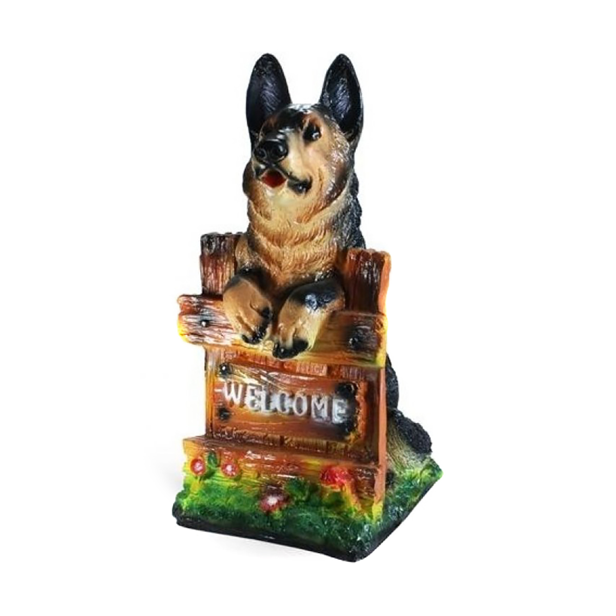 Фигурка садовая "собака у забора" 380*200 мм "гарденвилл"