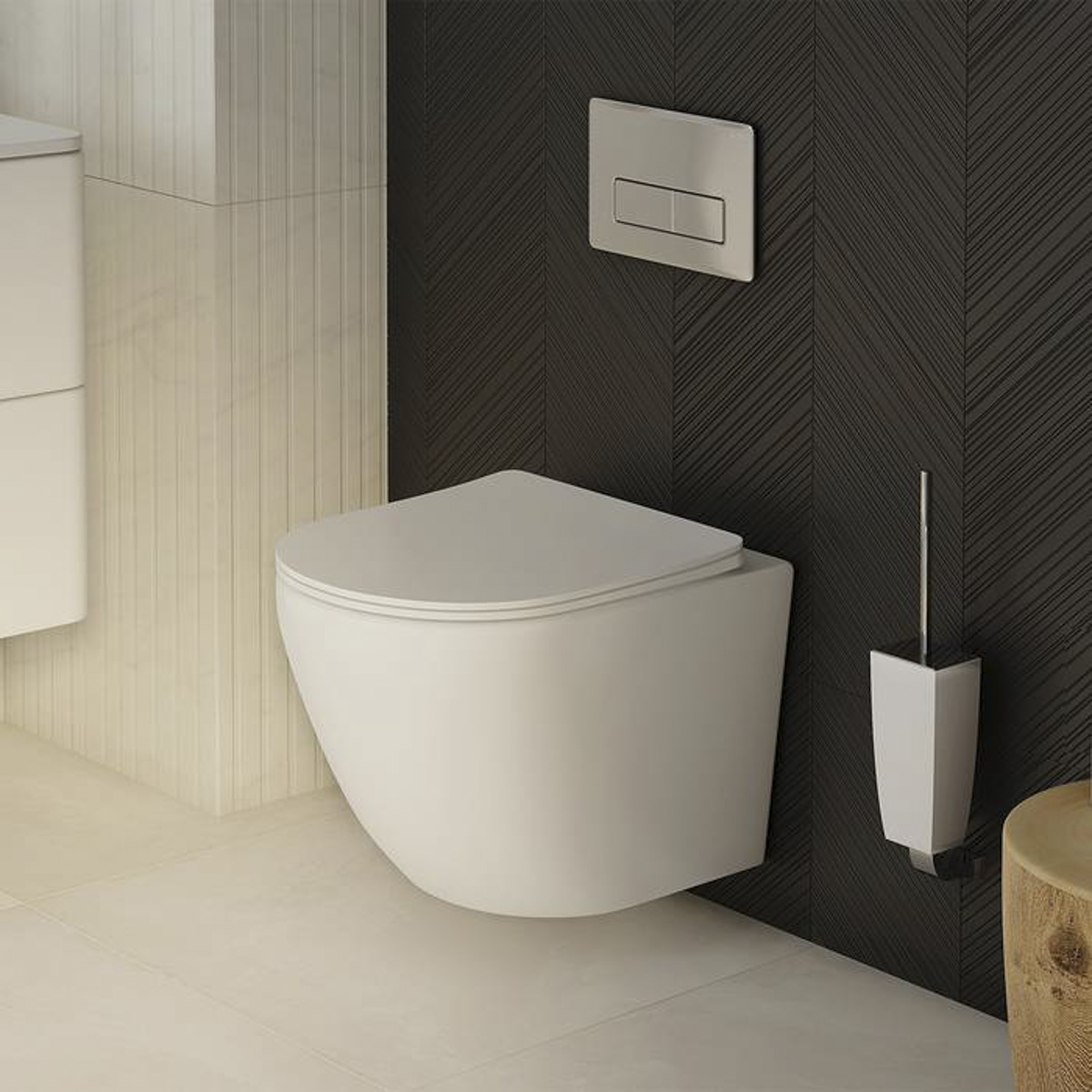 Унитаз подвесной безободковый "blanco" (1) "iddis" blardsei25