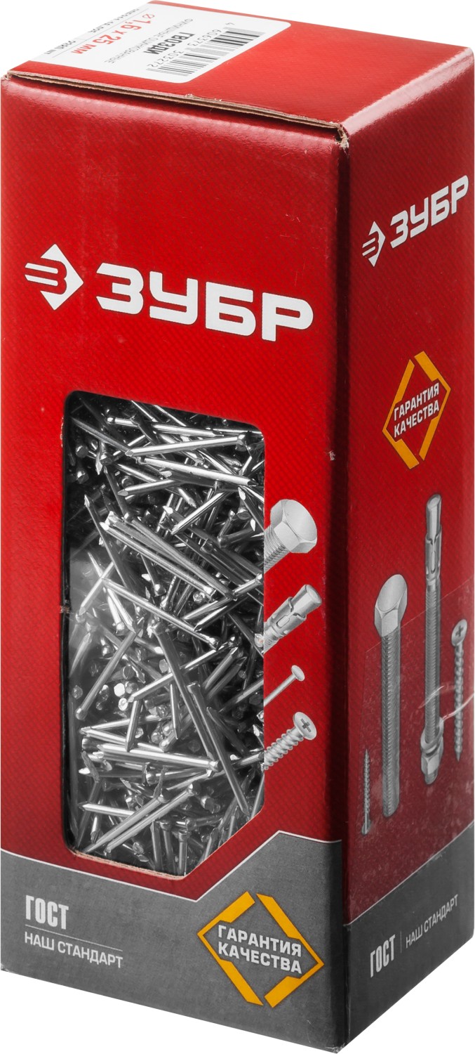 ЗУБР 25 x 1.6 мм, цинк, 1 кг, финишные гвозди (305311-16-025)