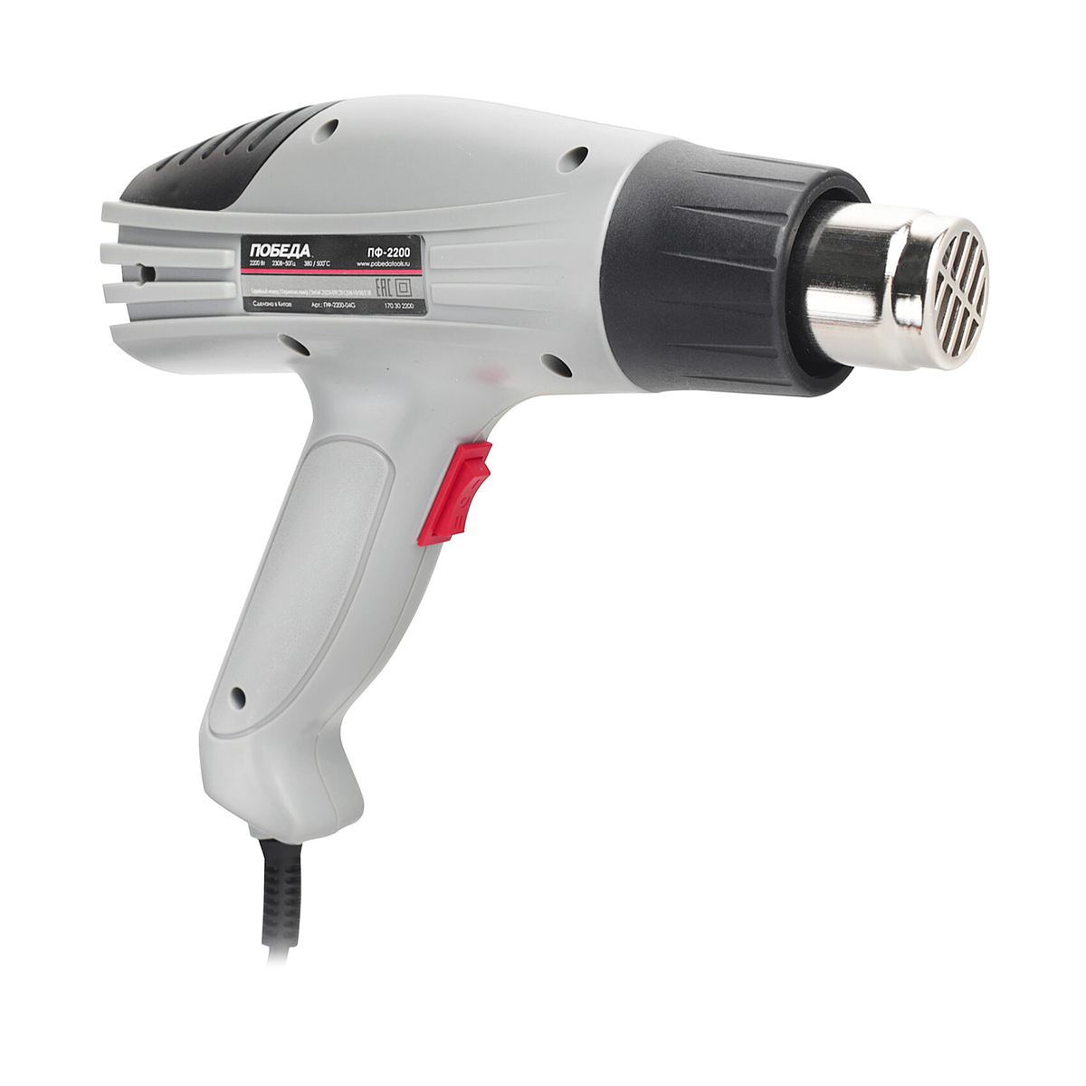 Фен строительный пф-2200 (1/10) "победа" 170302200