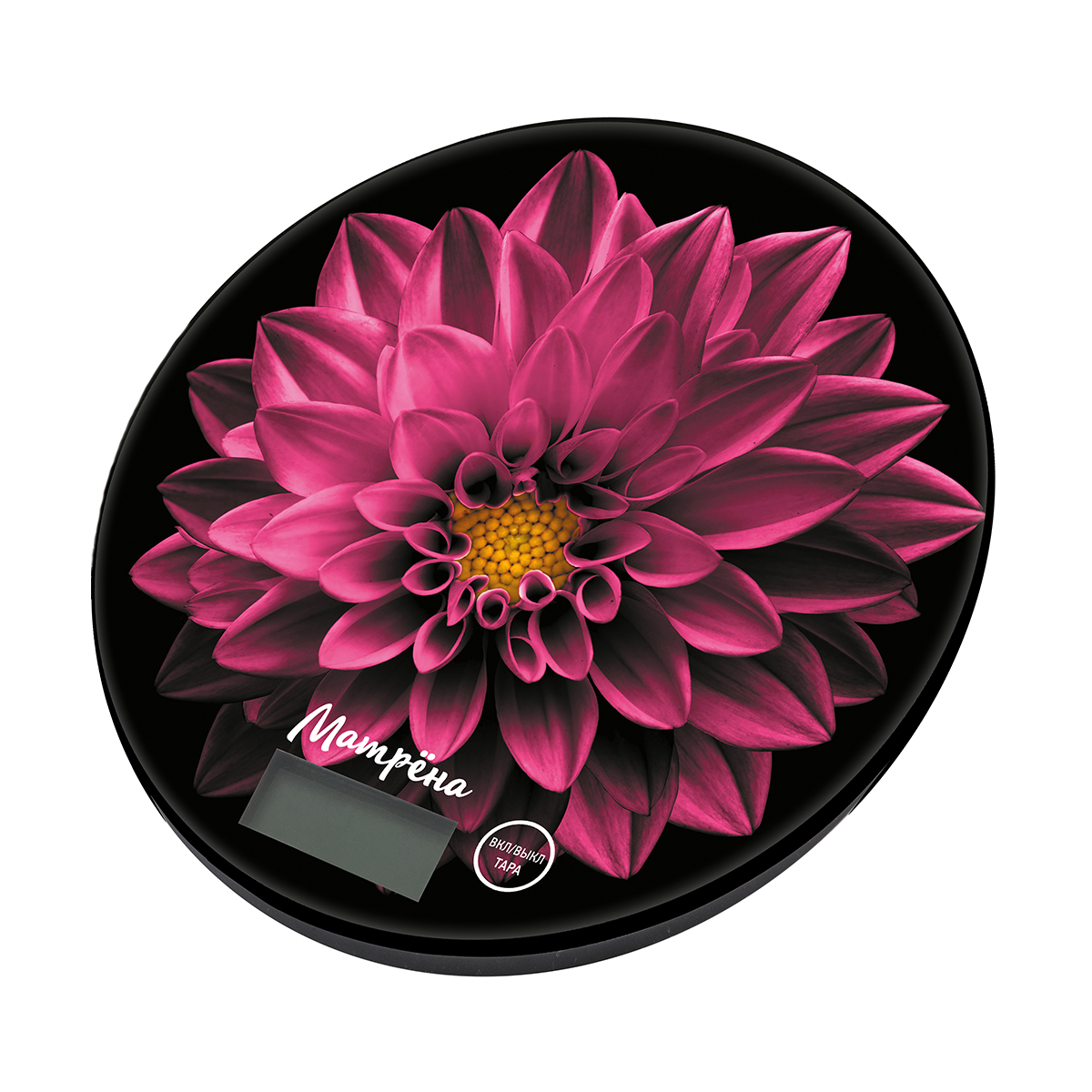 Весы кухонные электронные "матрёна" ма-197 до 7 кг (пурпурный цветок) (1/20)