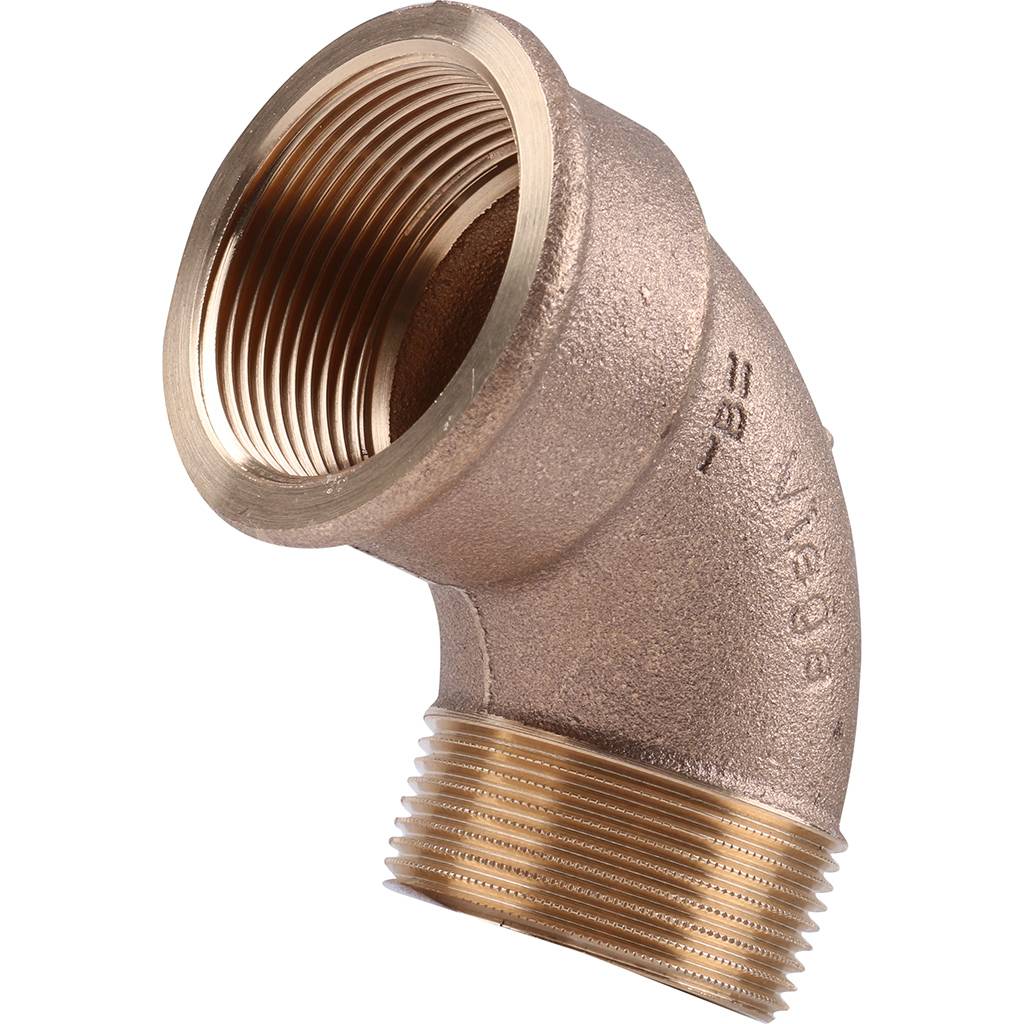 Угол резьбовой 90° ВН 1"1/2 бронза VIEGA (264123)
