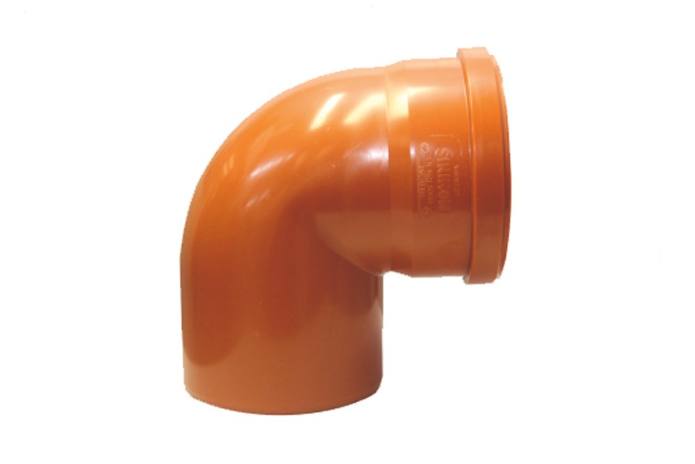 Отвод 87° наружной канализации d=160 мм SINIKON