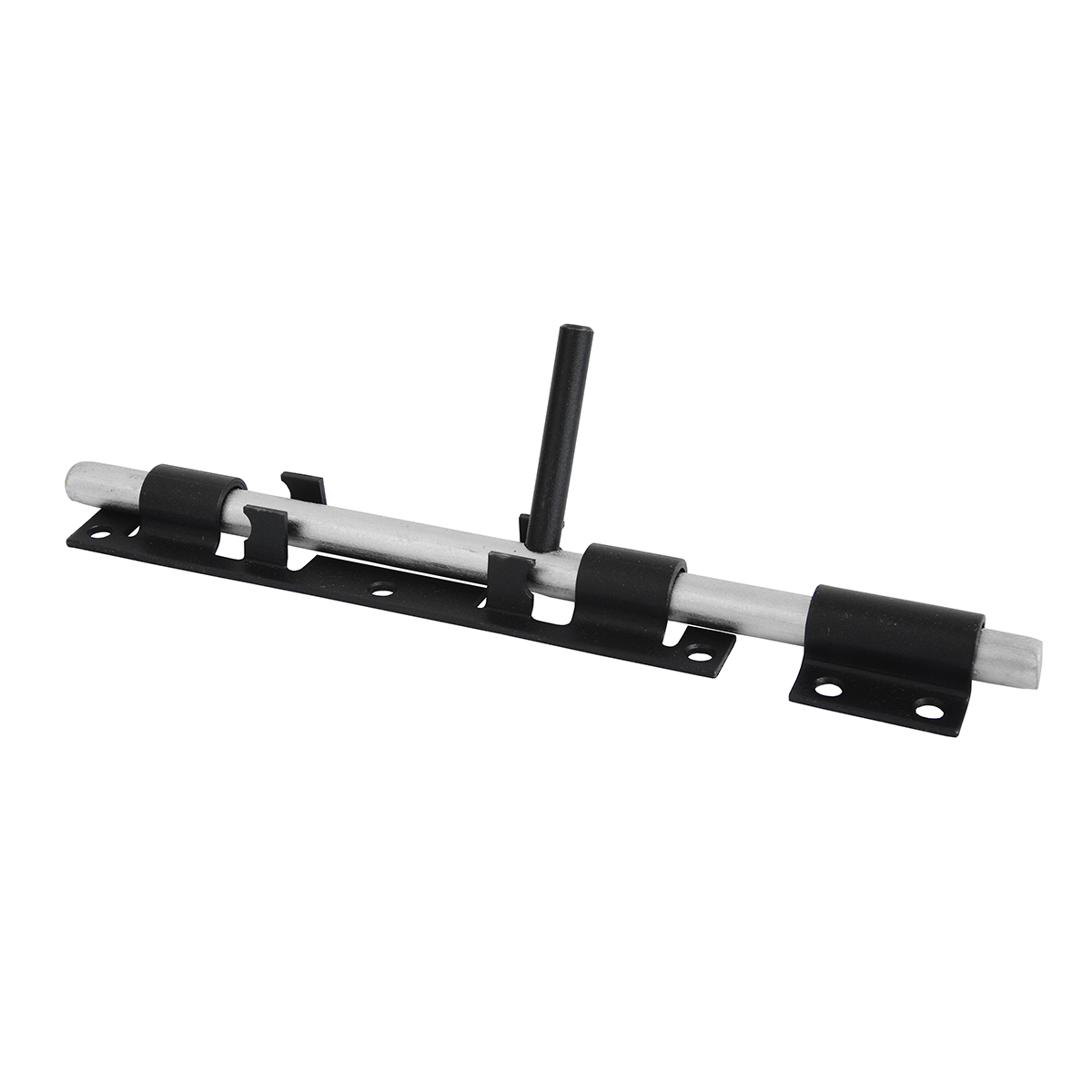 Засов дверной зд-300 черный (5) домарт