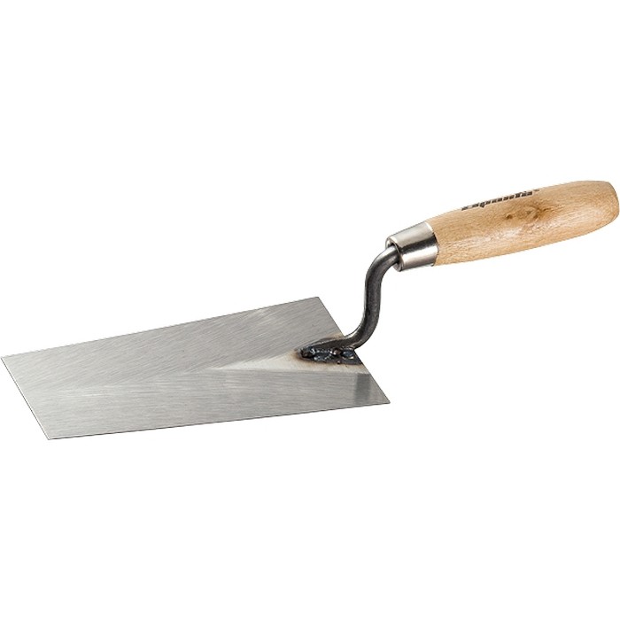 Кельма отделочника стальная, 160 мм, деревянная ручка Sparta (862745)