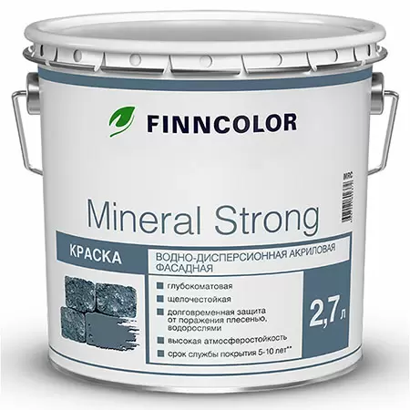 Finncolor Mineral Strong / Финнколор Минерал Стронг краска фасадная