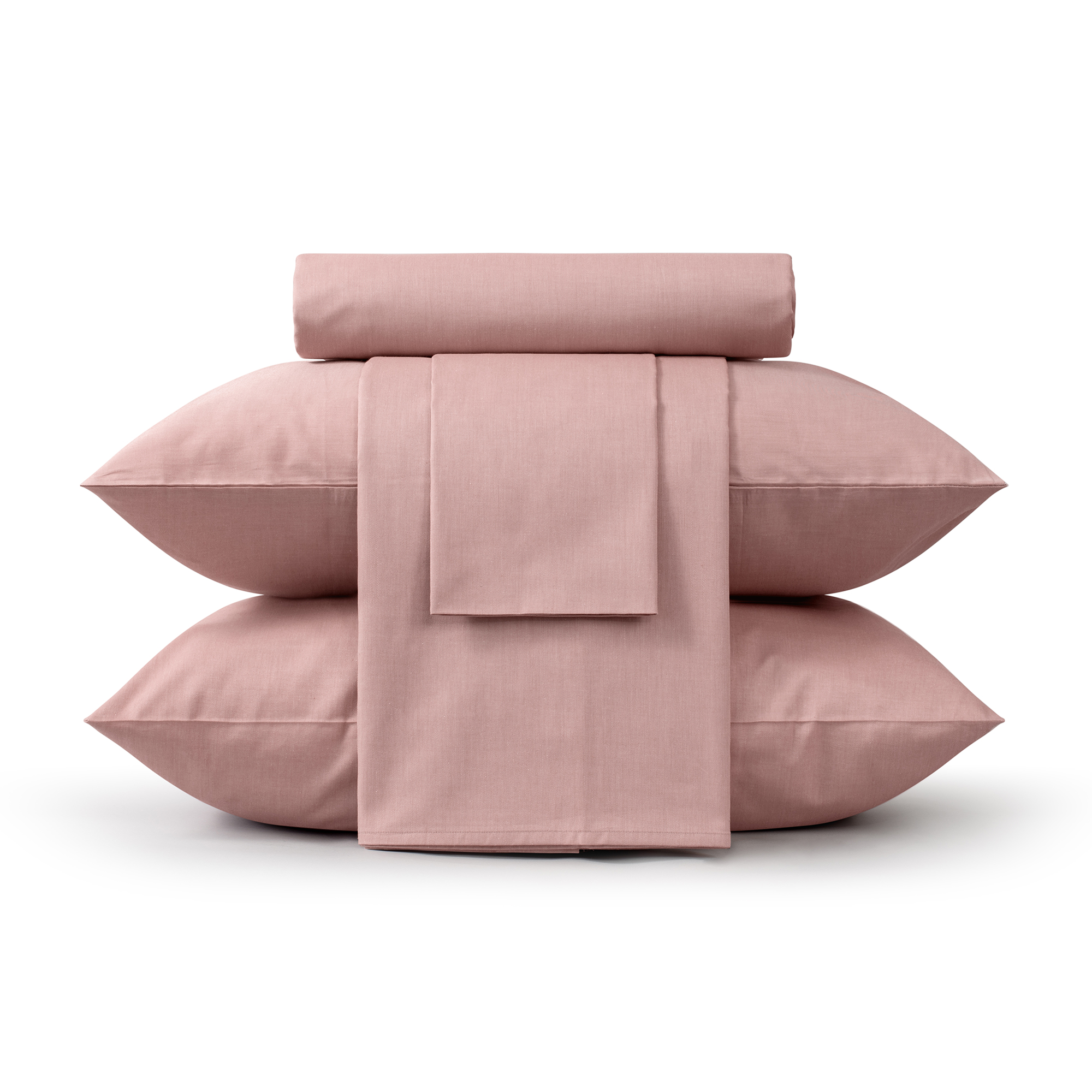 Постельное белье "verossa melange" desert rose евро