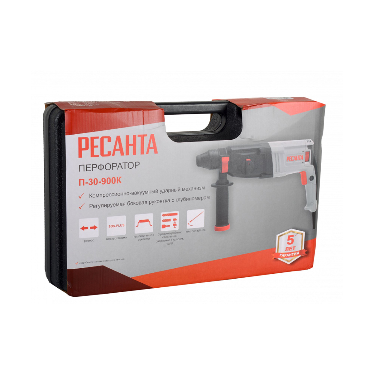 Перфоратор п-30-900к "ресанта"