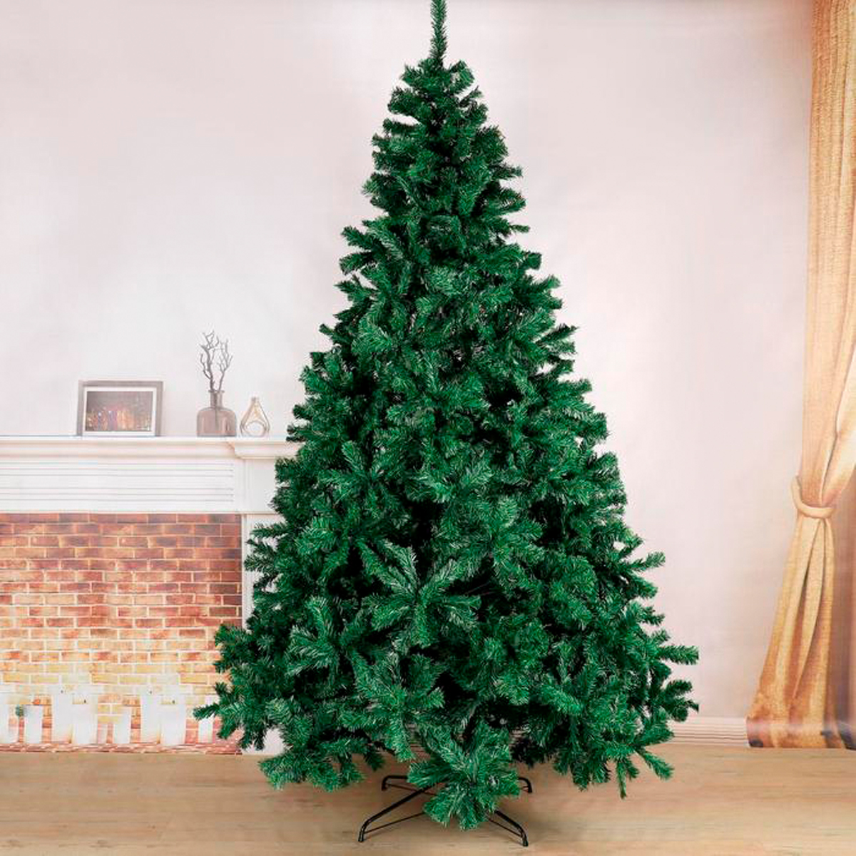 Ель декор. 240 см, 1850 веток (зеленая) "зимнее волшебство" 703950