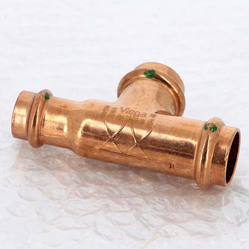 Тройник пресс медный Profipress VIEGA 22х22х18