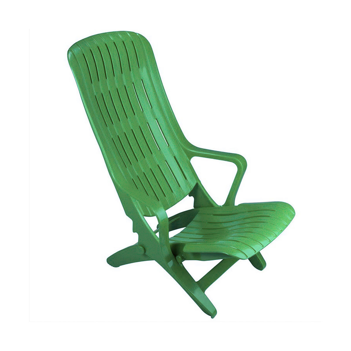 Кресло-шезлонг пласт. (зеленый) (1) "стандарт пластик"