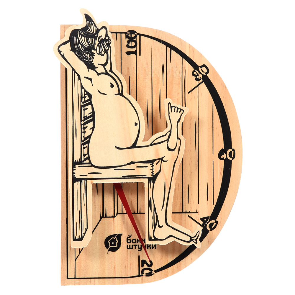 Термометр для бани "в здоровом теле-здоровый дух" (1/5) "банные штучки" 18003