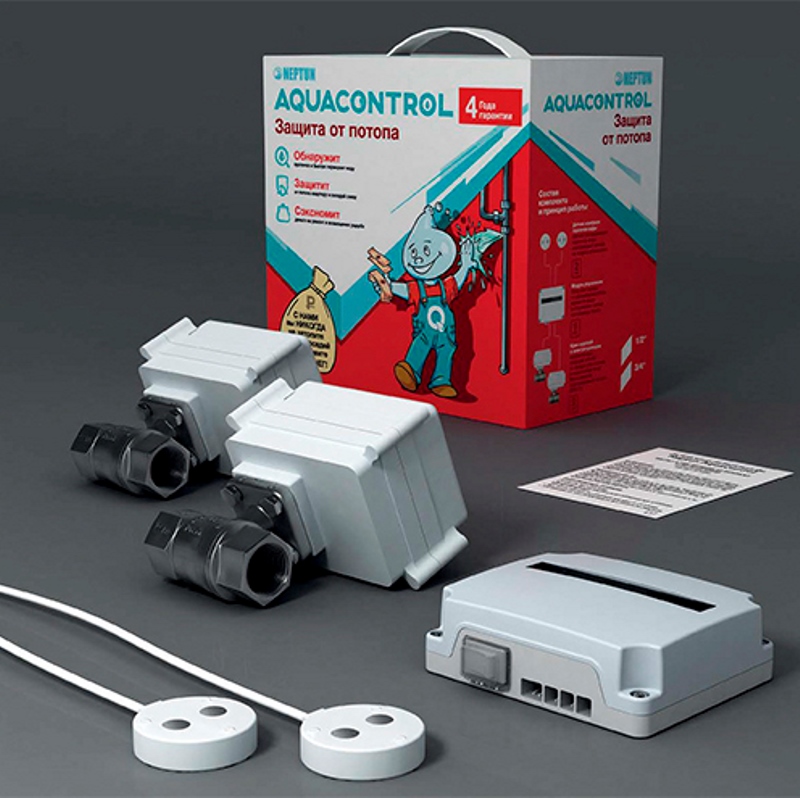 Система контроля протечек Neptun Aquacontrol 1/2"